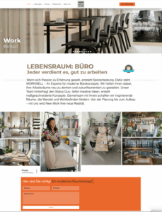 Online-Projekt von WORKWELL online: Texten und SEO